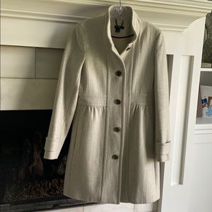 J Crew flattering wool coat